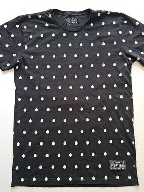 Dirtybird Records Cracked Egg All Over Print Mens T-Shirt Size L - Rare